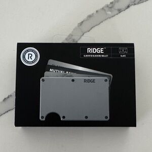 Ridge Slate RFID Blocking Wallet